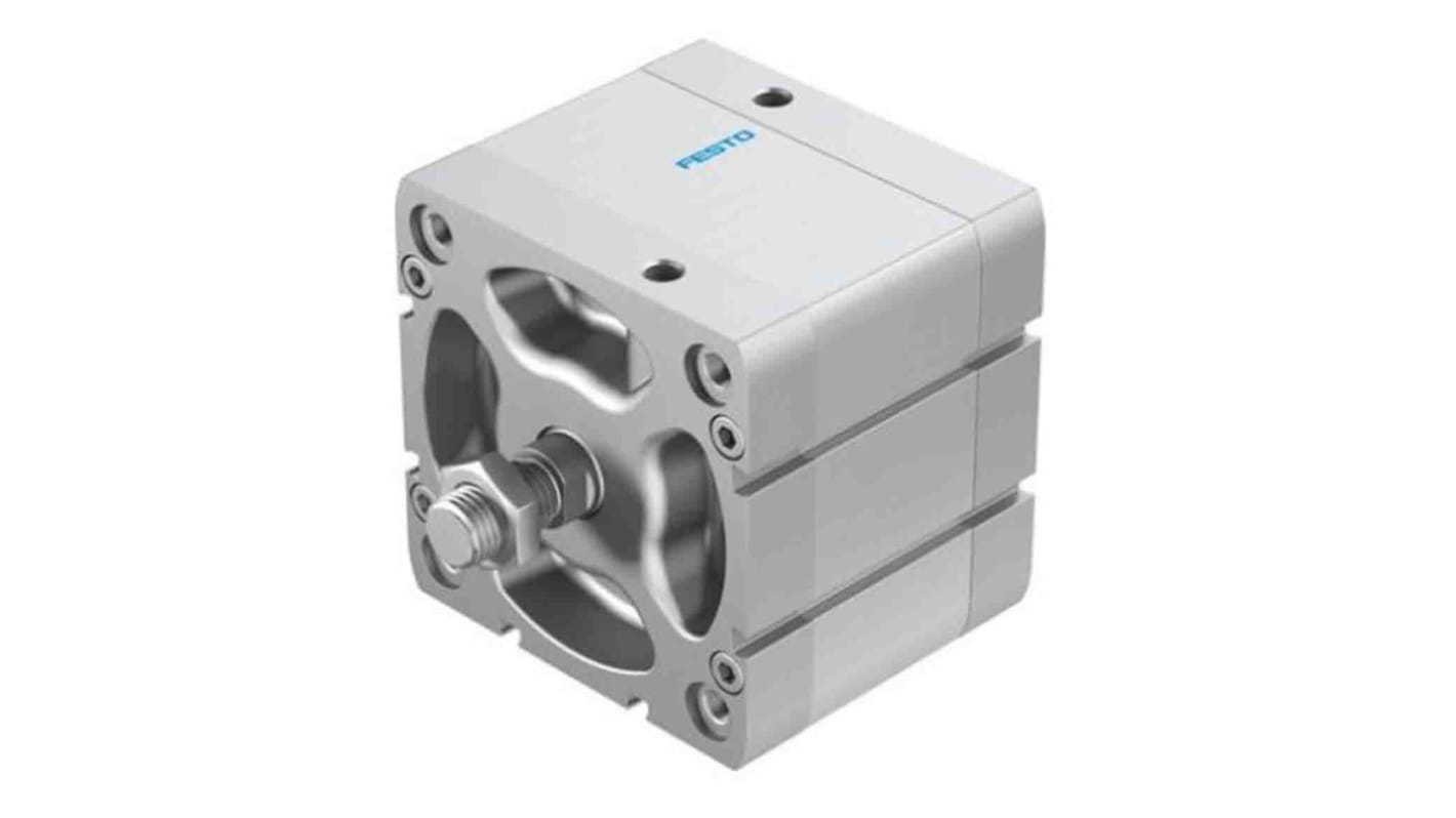 Festo Pneumatic Compact Cylinder - 536378, 100mm Bore, 30mm Stroke, ADN Series, Double Acting