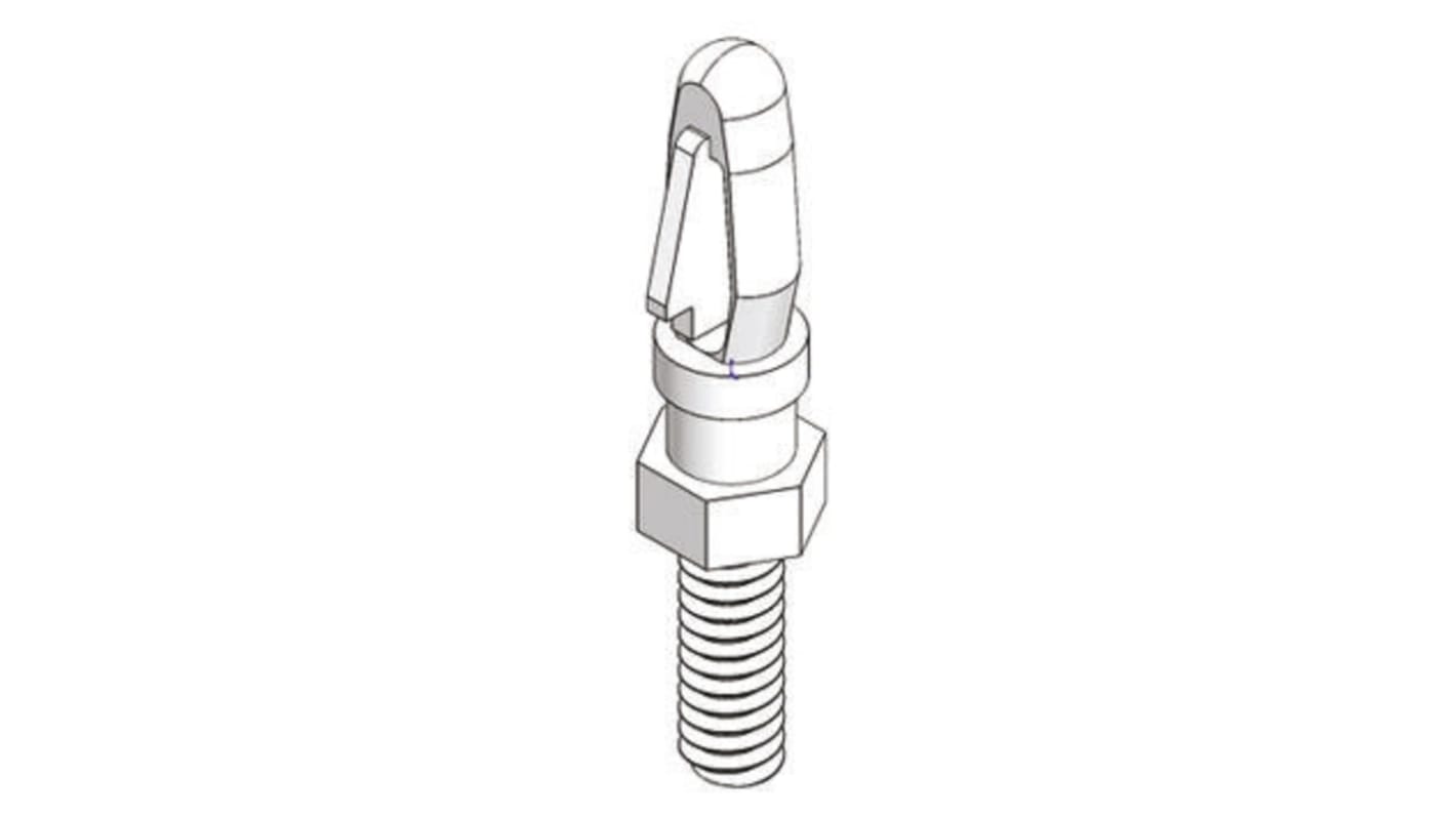 Podkładka dystansowa płytek PCB 9.5mm Nylonowe M3 Kołkowany mocujący element dystansowy otwór w PCB: 3.18mm