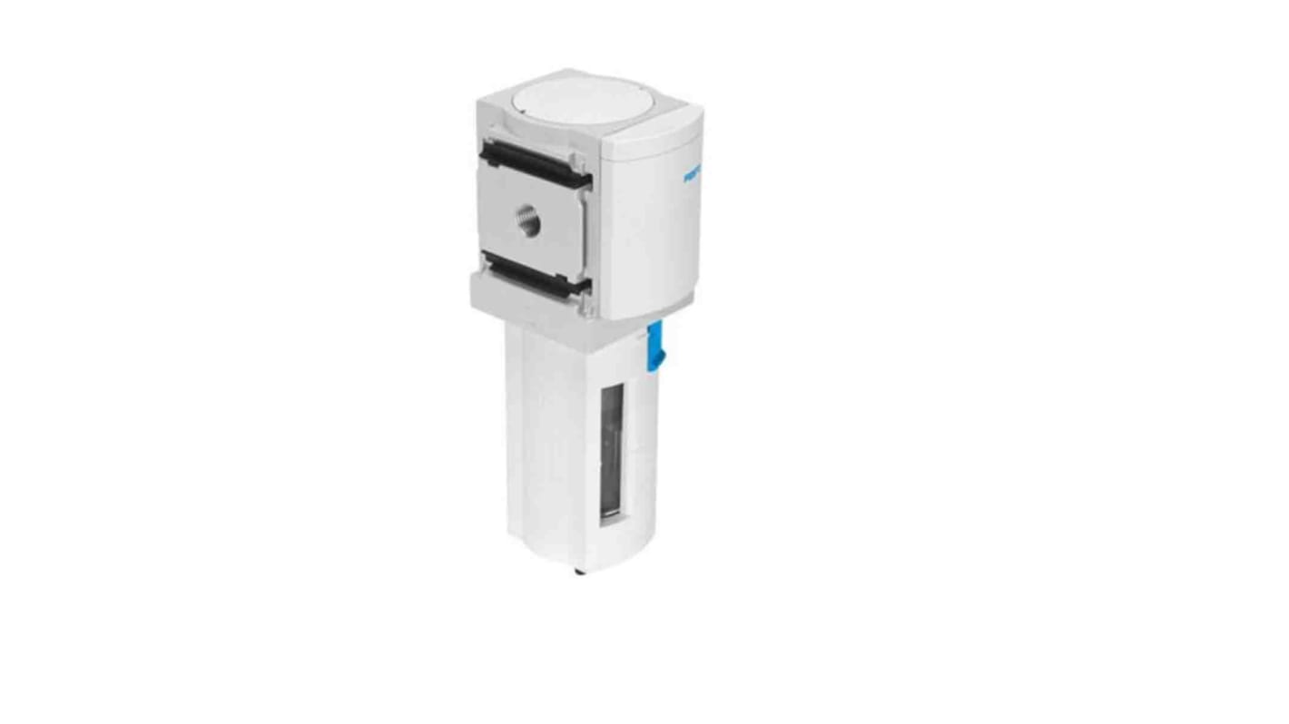 Festo MS series G 1/4 0bar to 20 bar Pneumatic Filter 900L/min max with Manual drain