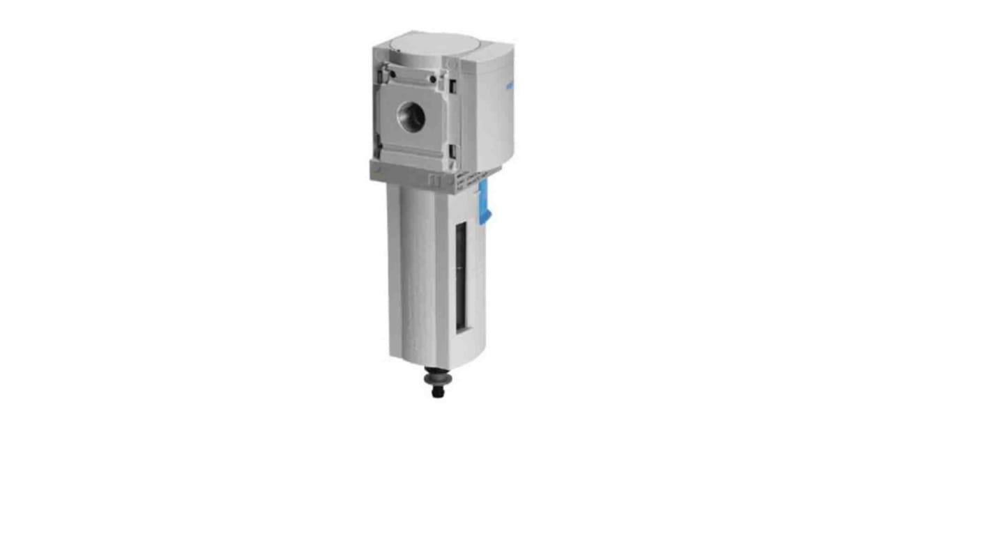 Festo MS series 40μm G 1/4 0bar to 20 bar Pneumatic Filter 2500L/min max with Manual drain