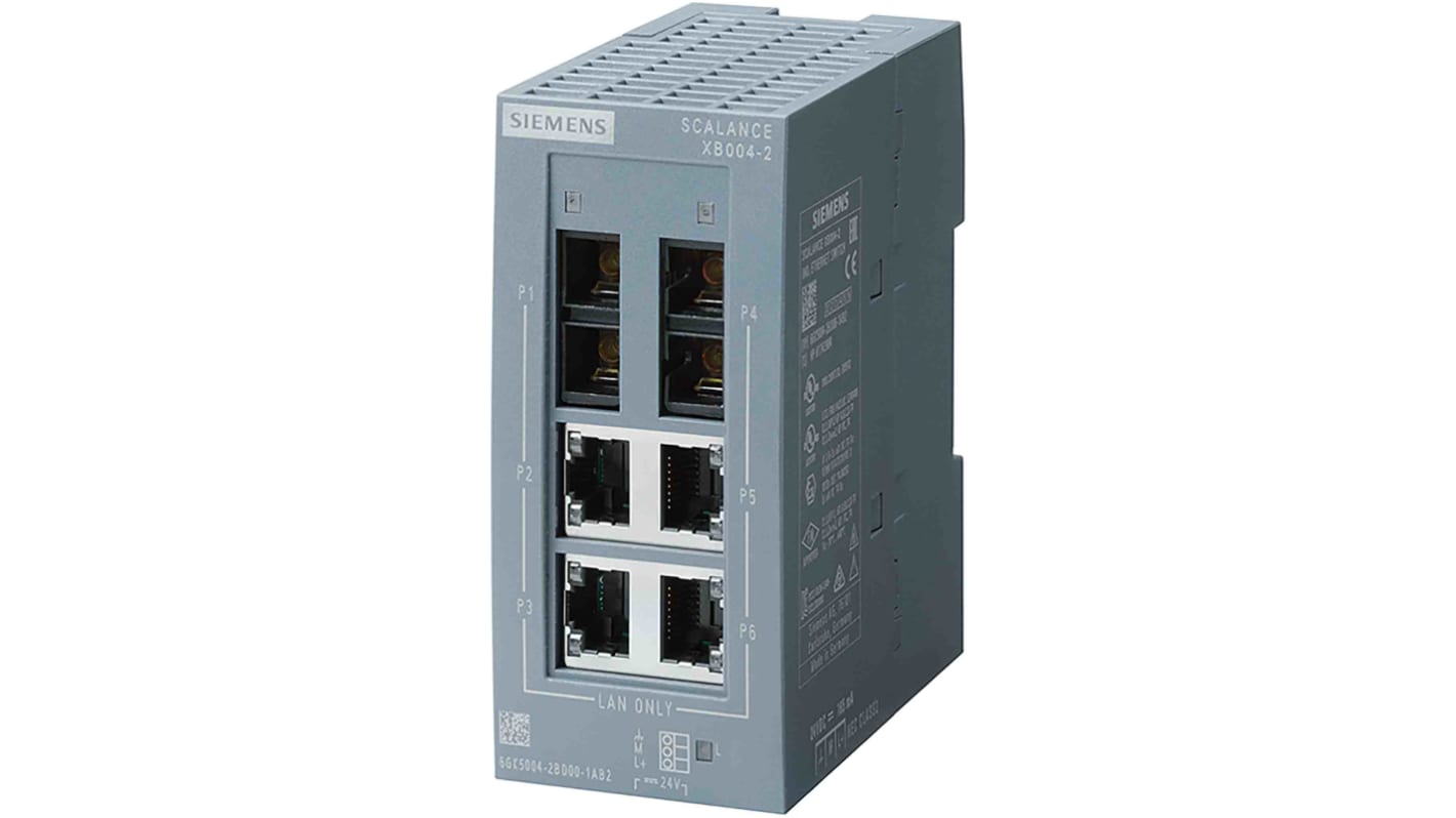 Switch Ethernet Siemens, 4 RJ45