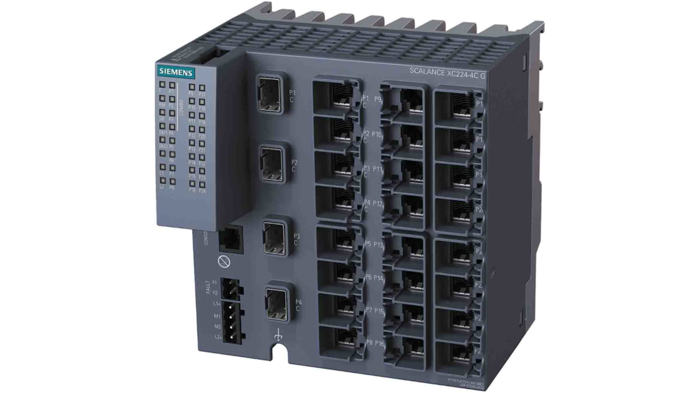 Switch Ethernet Siemens, 24 RJ45