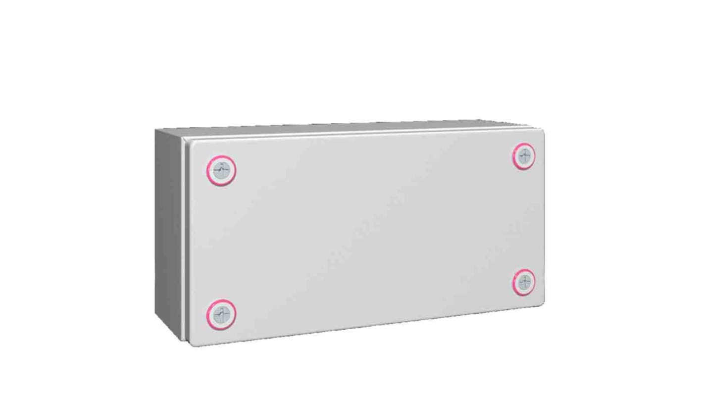 Contenitore a parete Rittal in Acciaio 200 x 200 x 120mm, col. RAL 7035, IP66