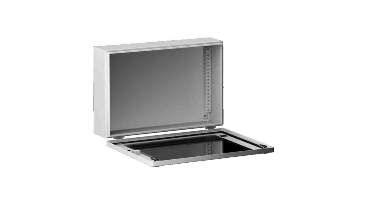 Contenitore a parete Rittal in Acciaio 300 x 400 x 155mm, col. RAL 7035, IP65