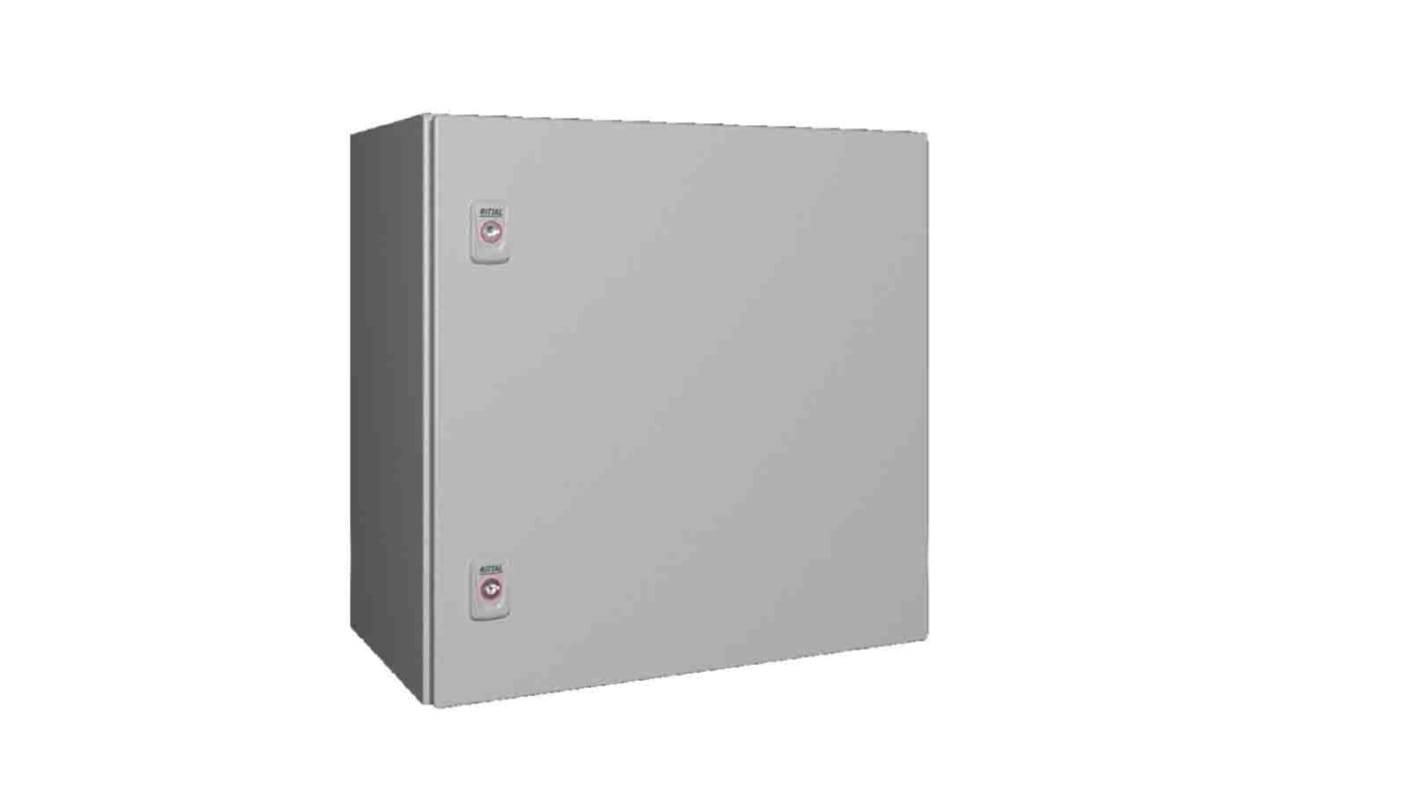 Nástěnná krabice, řada: AX IP66 Ocelový plech RAL7035 500 x 500 x 300mm RAL 7035