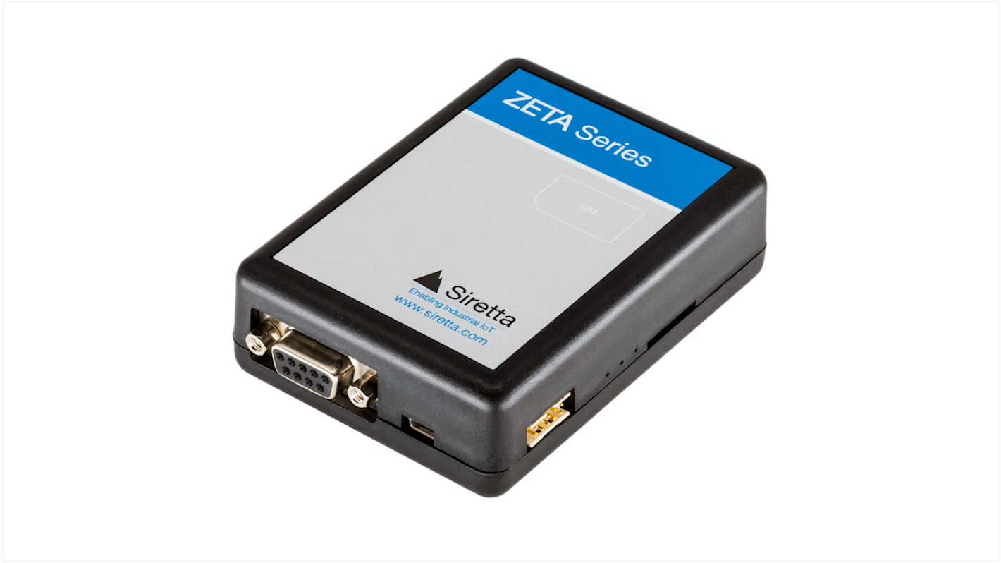Starter kit modem Siretta 2G, 3G, 4G RS232, RJ12, GPIO, 150Mbit/s