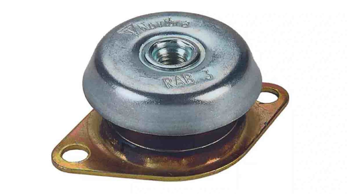 Trelleborg Novibra Circular M12 Anti Vibration Mount with 105kg Compression Load