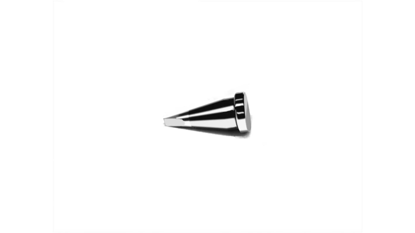 RS PRO 2.4 mm Straight Chisel Soldering Iron Tip for use with RS PRO Soldering Station (7998941)