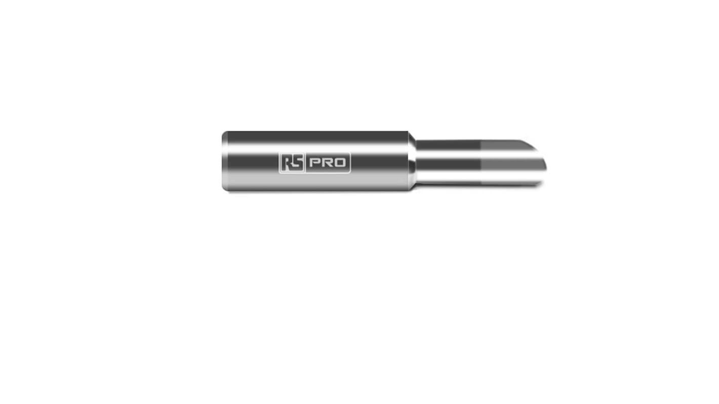 Punta saldatore RS PRO, serie ST, 7 mm, forma: Zoccolo diritto, angolo 45°