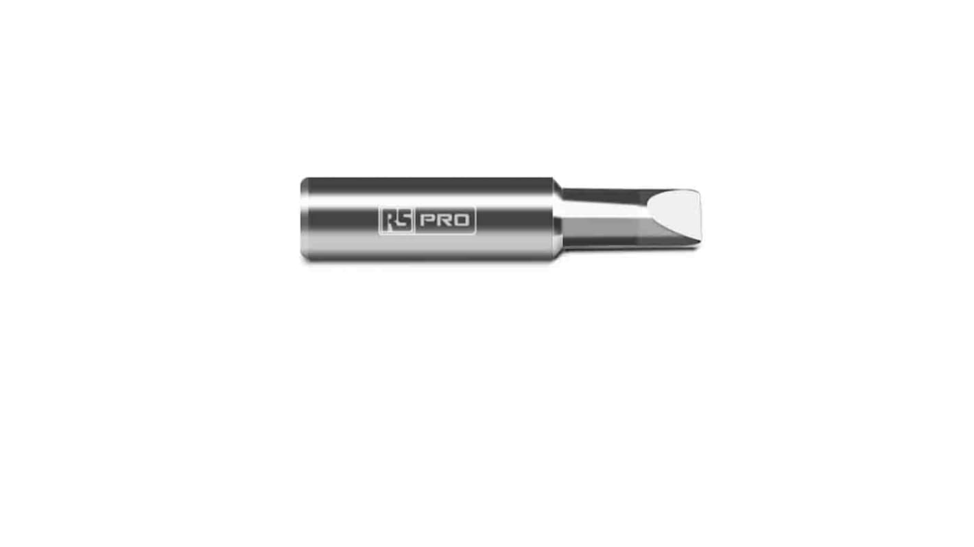 RS PRO Loddespids 6,5 mm Lige mejsel, til RS Pro loddekolber