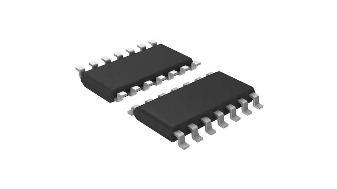 Wzmacniacz operacyjny Montaż powierzchniowy Podwójne, pojedyncze 4 Podwójny operacyjny 6 V SO-14 1.6MHz