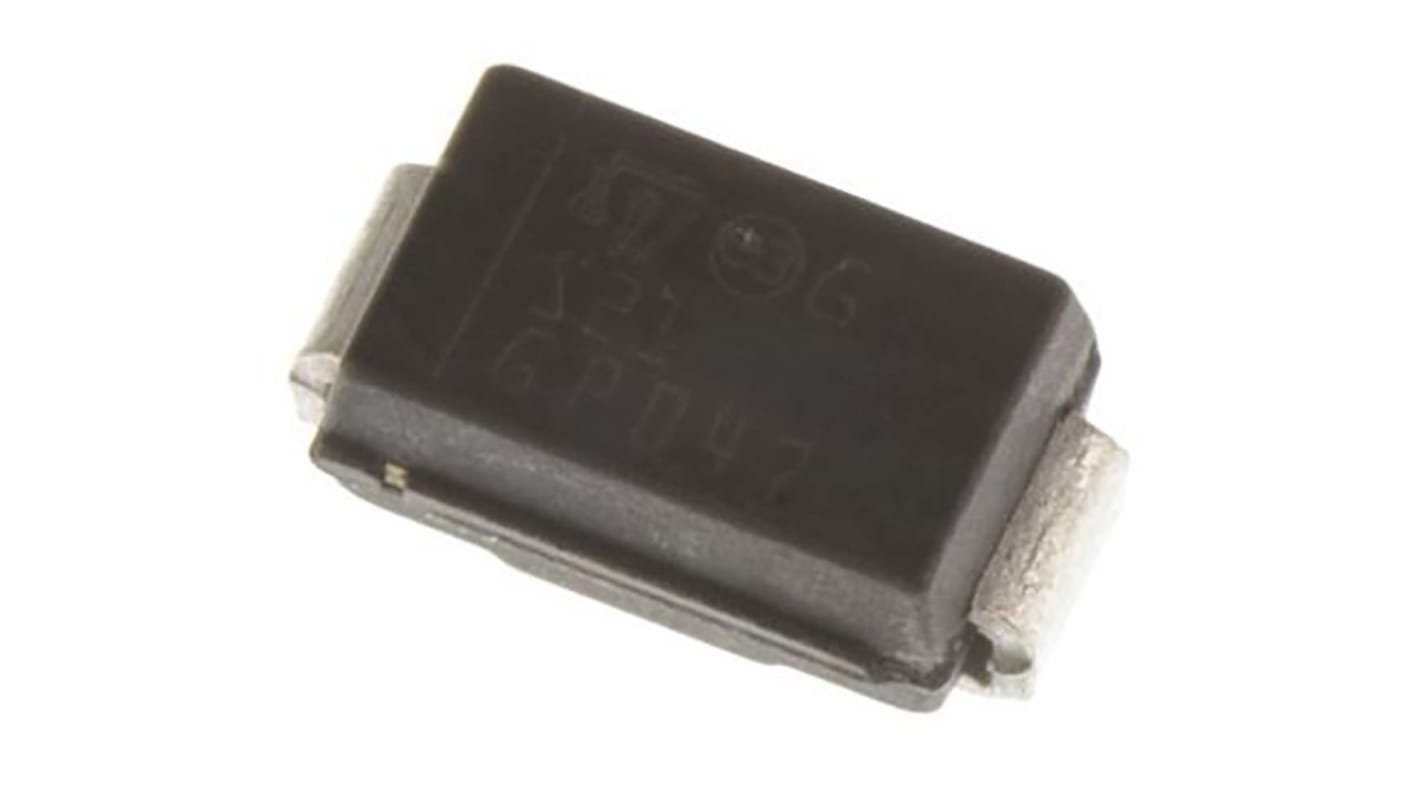 STMicroelectronics Switching Diode, 2-Pin SMB Flat Notch STPS5L60UFN