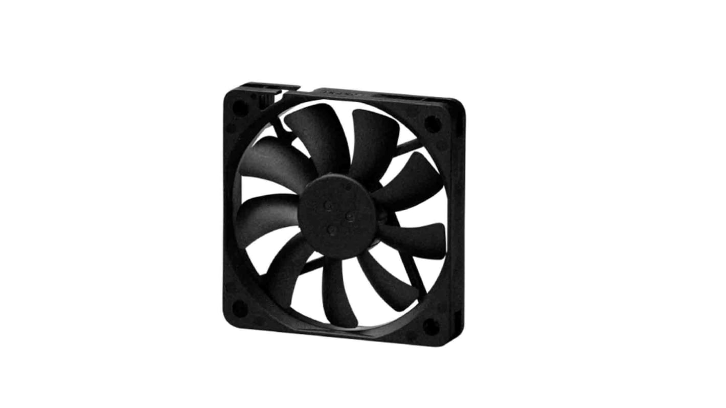 Ventilateur axial Sunon 12 V c.c., 16.3cfm, 60 x 60 x 10mm, 1.3W
