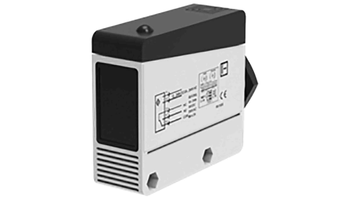 Rs-Online Sensore fotoelettrico Rettangolare RS PRO a retroriflessione rilevamento 5 m uscita PNP NO+NC