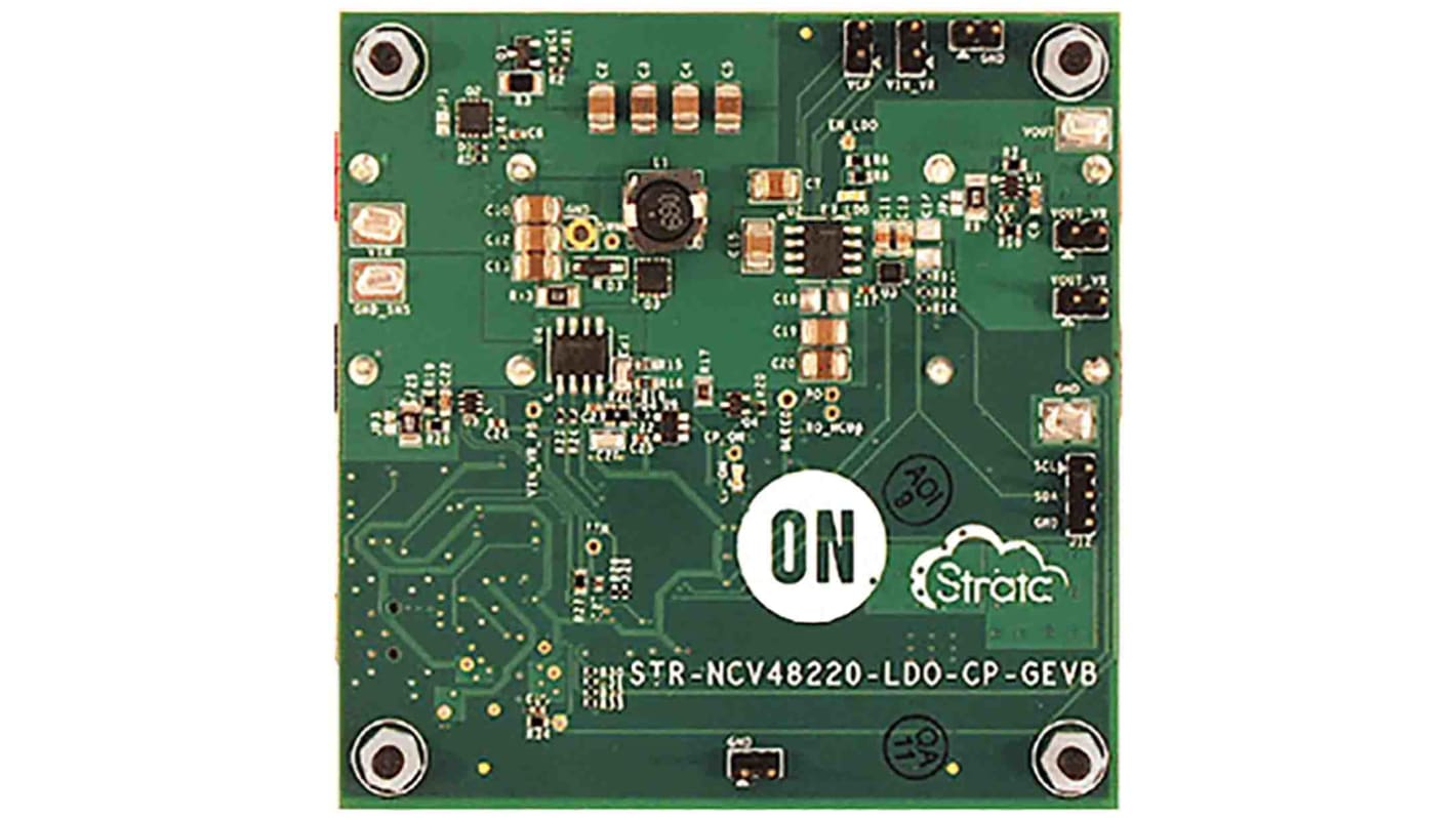 onsemi 評価ボード, NCV48220 とモニタテレメトリを制御するためのストラタ 用, STR-NCV48220-LDO-CP-GEVB