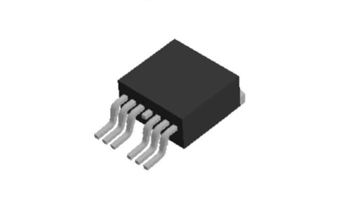 onsemi NTB N-Channel MOSFET Transistor, 121 A, 150 V, 7-Pin D2PAK NTBGS6D5N15MC