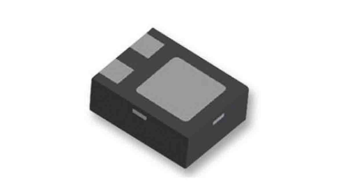 onsemi NTN P-Channel MOSFET Transistor, 127 mA, 20 V Depletion, 3-Pin xDFN3 NTNS2K1P021ZTCG