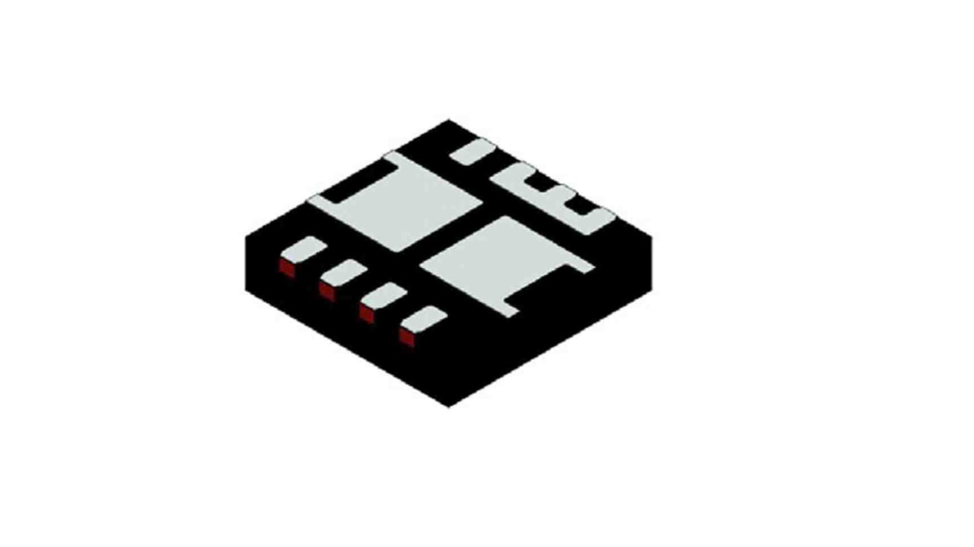 N-Channel MOSFET Transistor, 60 A, 40 V, 12-Pin WQFN12 onsemi NTTFD4D0N04HLTWG