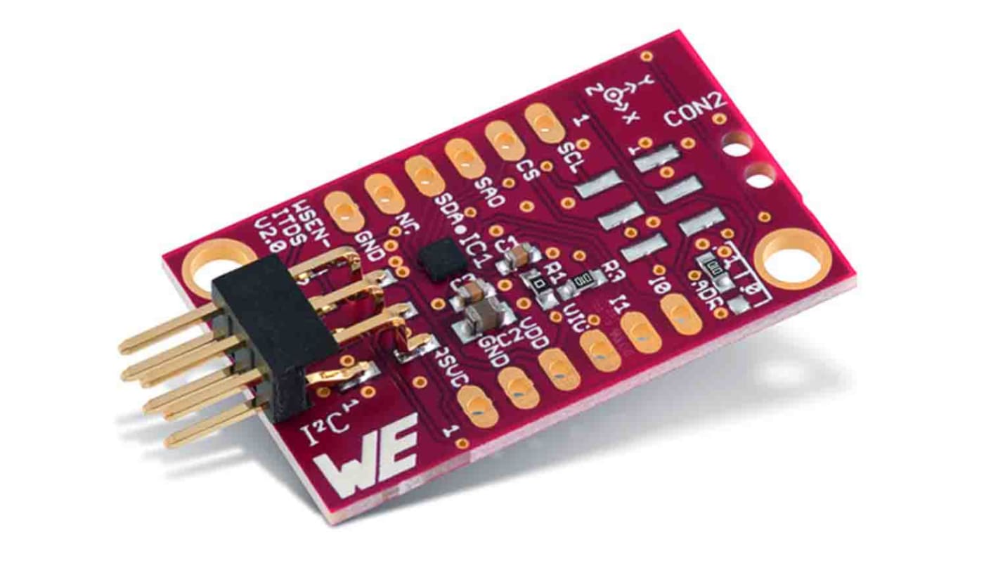 Wurth Elektronik Evaluation-Kits for 3 Axis Acceleration Sensor for 2533020201600 2609017281000