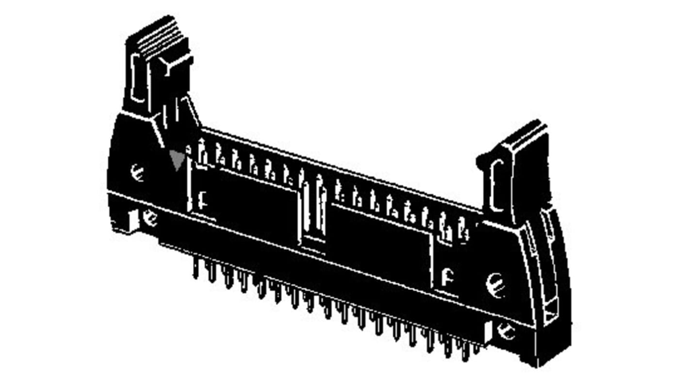 Omron 连接器, 公插, 16p, 22.86mm间距, 2排, THT安装, XG4A系列