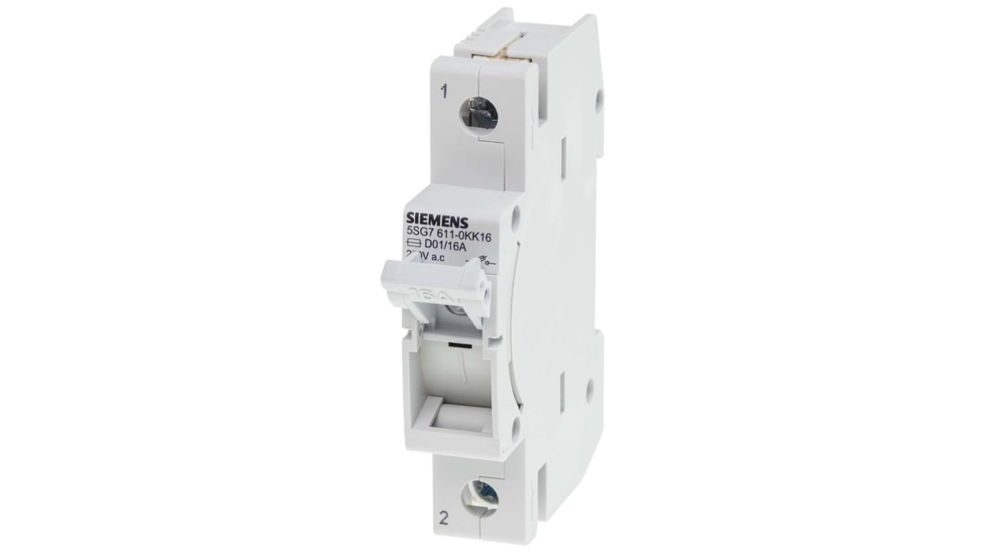 Siemens Fuse Switch Disconnector, 1 Pole, 10A Max Current, 10A Fuse Current