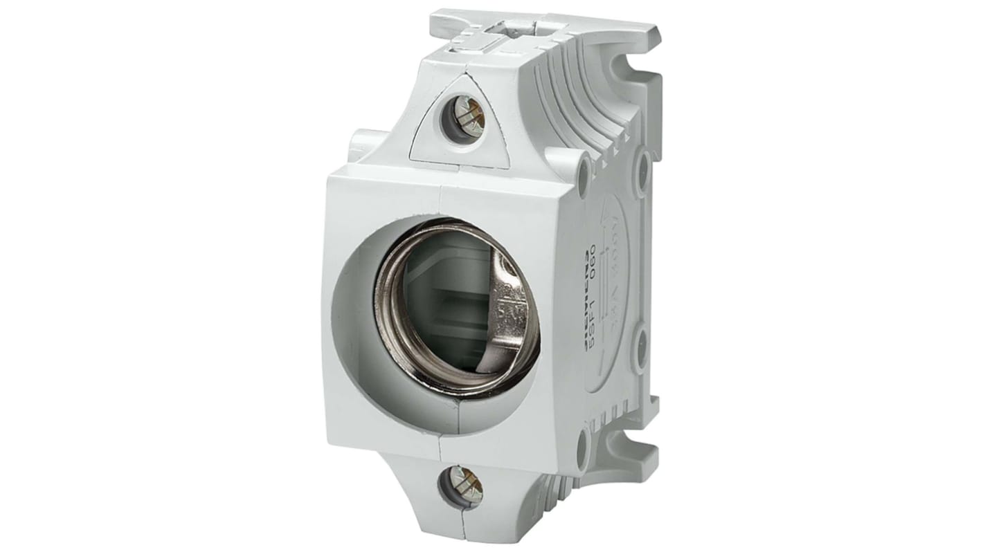 Siemens 25A Bottle Fuse Holder, 1P, 500V ac