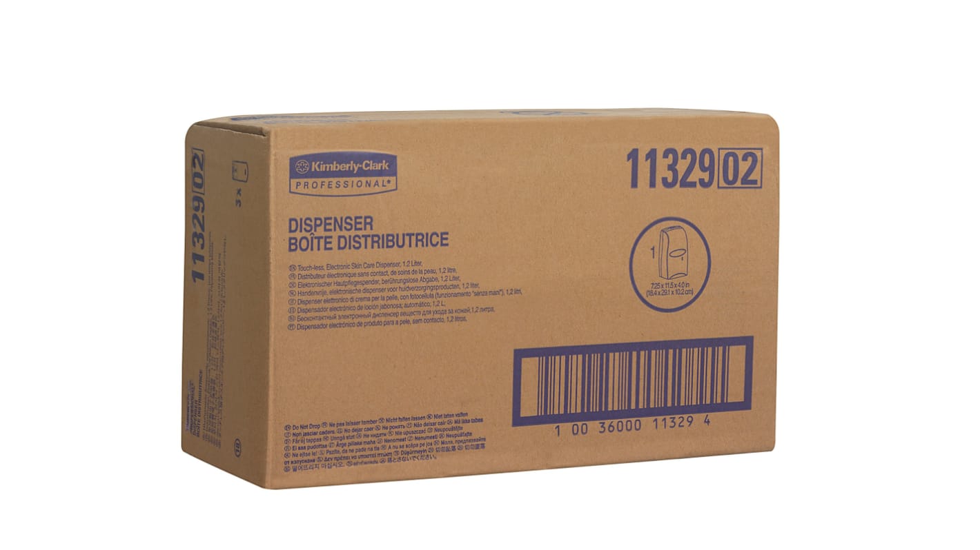 Dispenser sapone montato a parete Kimberly Clark, cartuccia da 1200ml Kimberly-Clark Professional® Kimberly Clark Sì