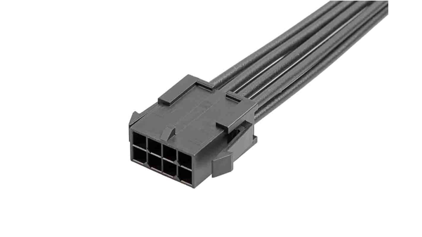 Molex 8 Way Male Micro-Fit 3.0 to 8 Way Male Micro-Fit 3.0 Wire to Board Cable, 600mm