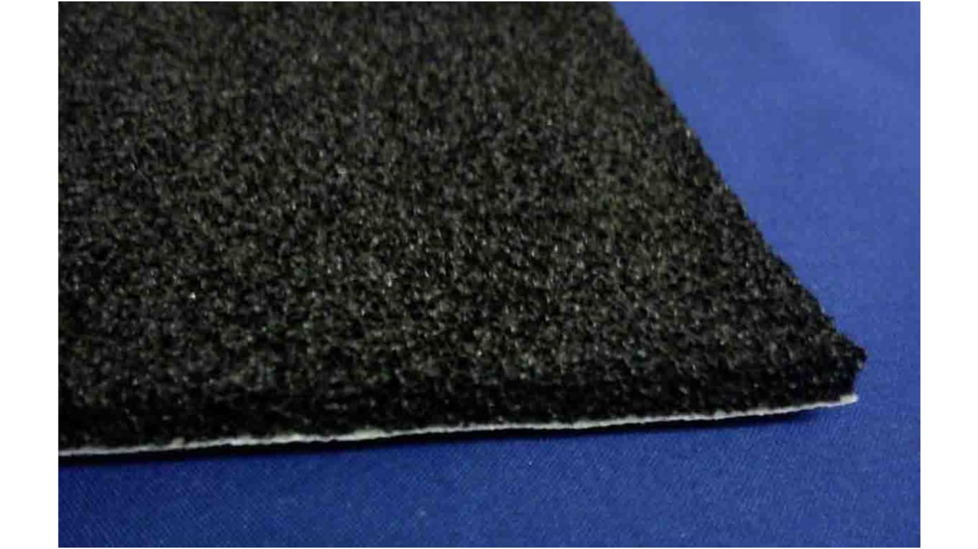 Nitto Black EPDM Rubber Sheet, 1m x 500mm x 10mm