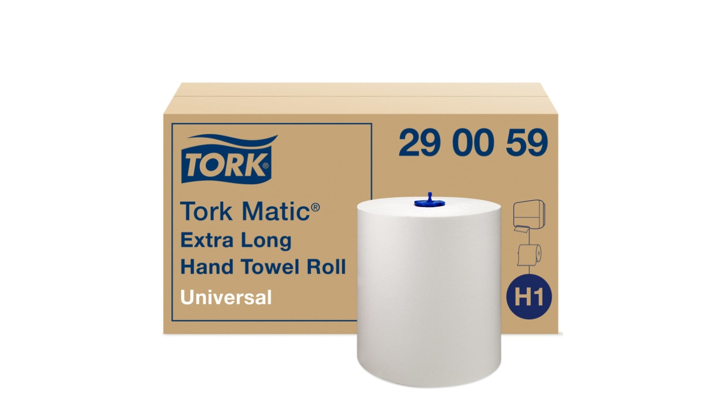 Asciugamani di carta Tork, in Rotolo, 1 strato da 280 m x 210 mm