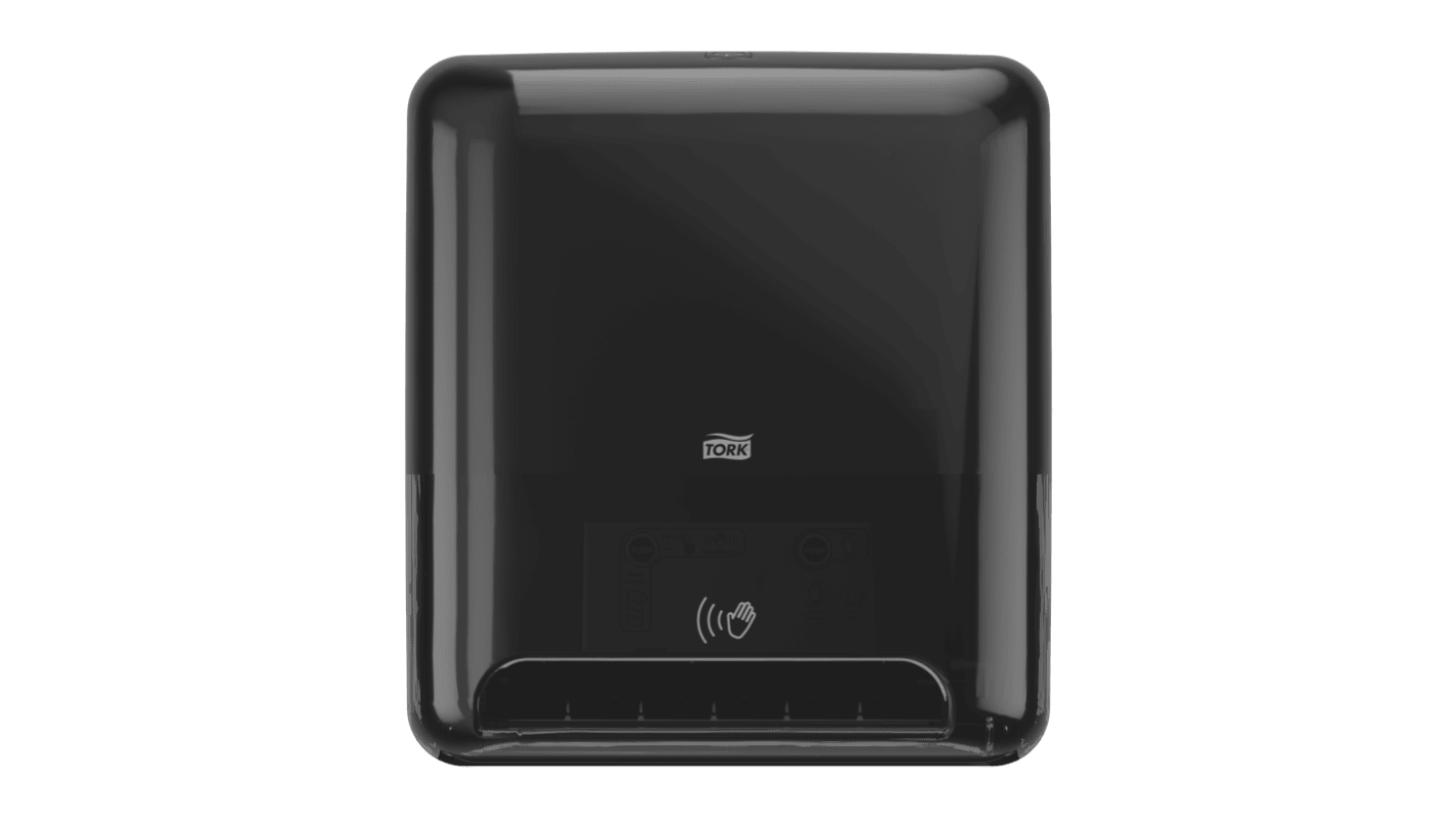 Tork Plastic Black Wall Mounting Paper Towel Dispenser, 206mm x 368mm x 331mm