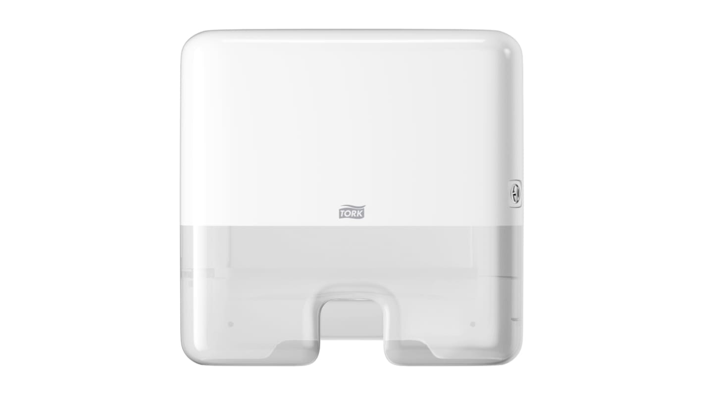 Tork Plastic White Wall Mounting Paper Towel Dispenser, 101mm x 295mm x 302mm