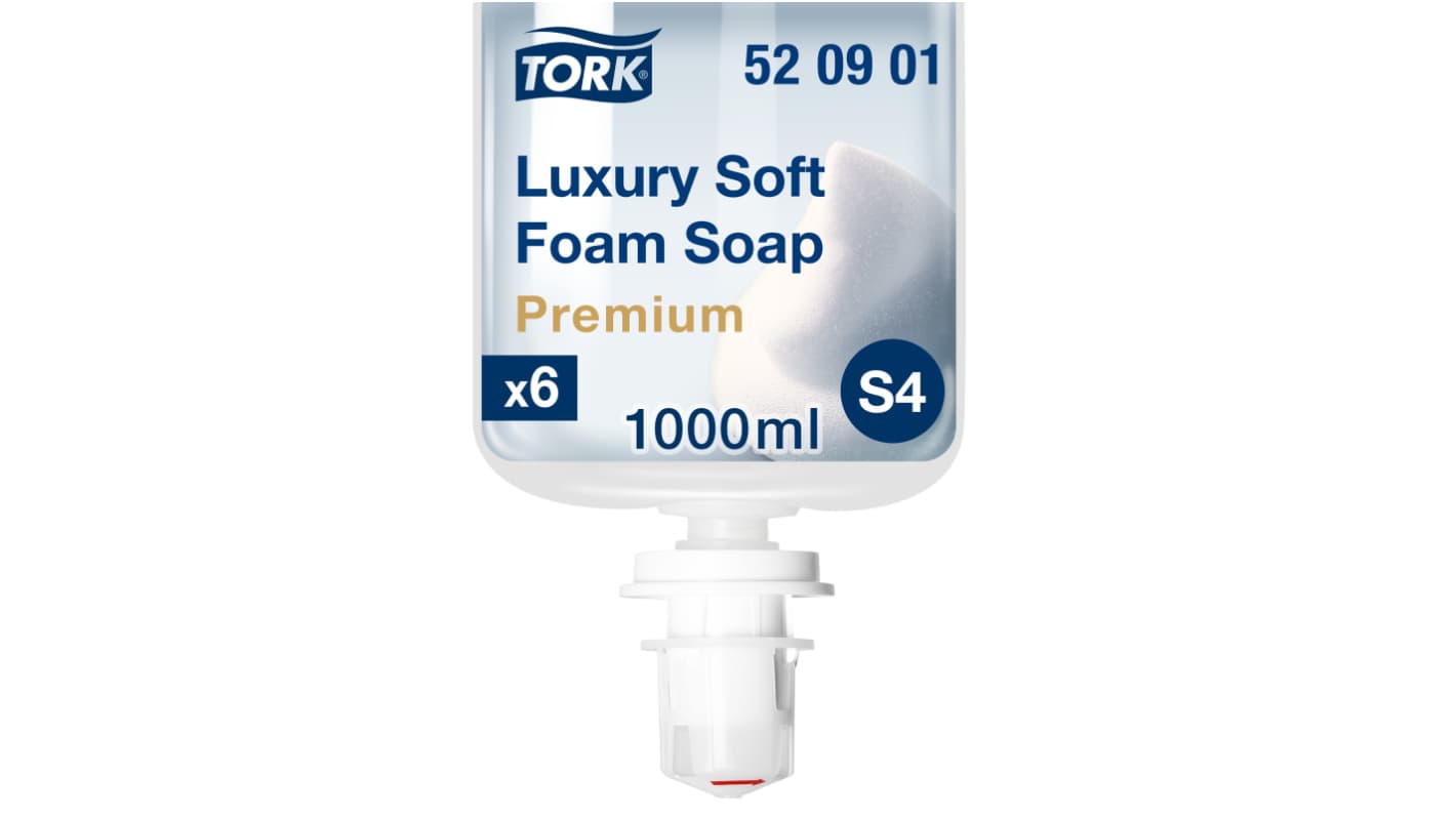 Tork Floral Luxury Hand Cleaner & Soap with Anti-Bacterial Properties - 1 L Bottle