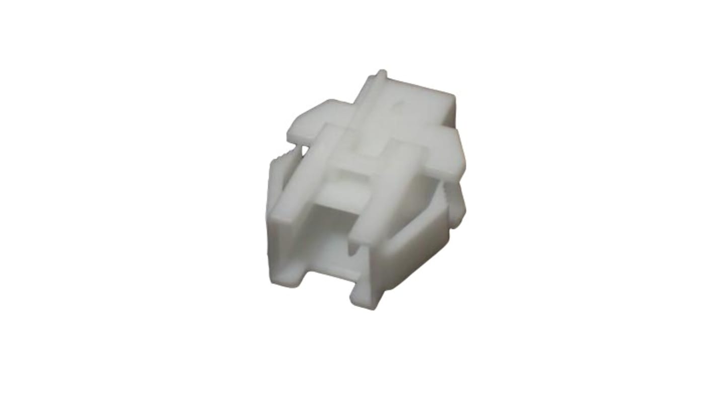 JST, XM Female Crimp Connector Housing, 2.5mm Pitch, 2 Way, Single Row