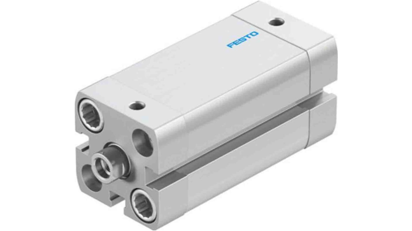 Festo Pneumatic Compact Cylinder - 577163, 20mm Bore, 40mm Stroke, ADN Series, Double Acting