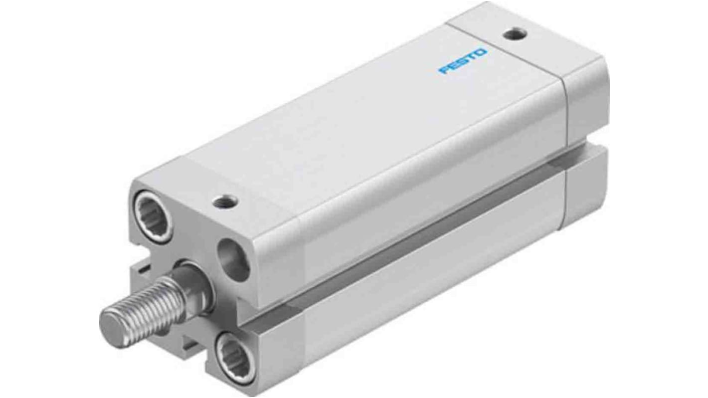 Festo Pneumatic Compact Cylinder - 577173, 20mm Bore, 60mm Stroke, ADN Series, Double Acting