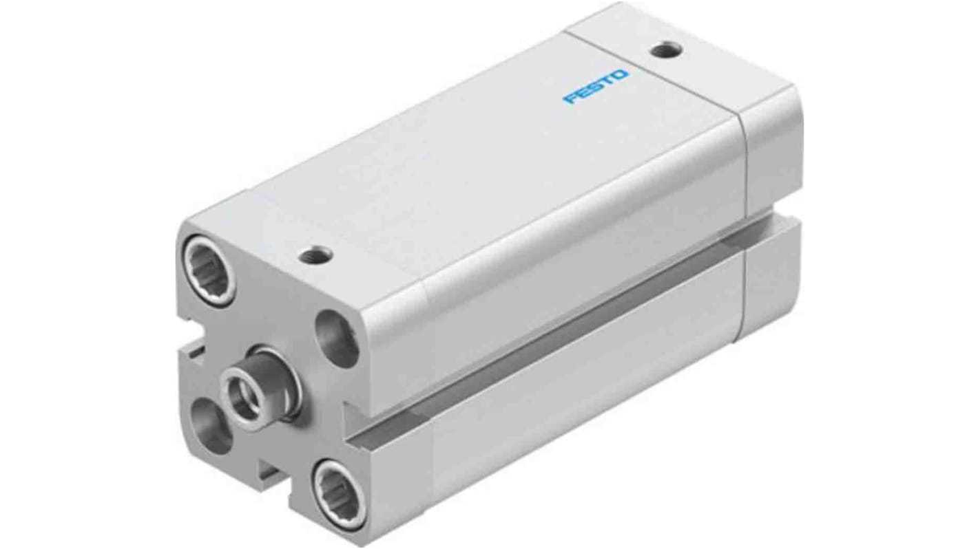 Festo Pneumatic Compact Cylinder - 577180, 25mm Bore, 50mm Stroke, ADN Series, Double Acting