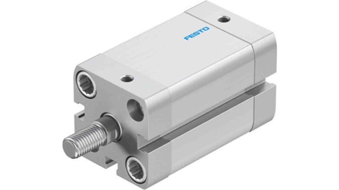 Festo Pneumatic Compact Cylinder - 577186, 25mm Bore, 30mm Stroke, ADN Series, Double Acting