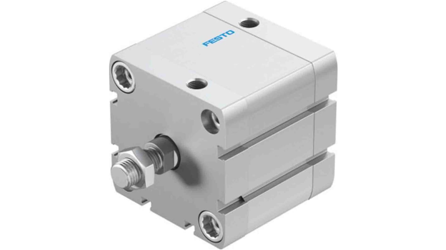 Vérin compact pneumatique Festo ADN 572712 Double Action , alésage de 63mm, course de 25mm