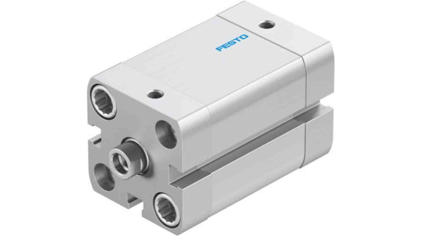 Festo Pneumatic Compact Cylinder - 577177, 25mm Bore, 25mm Stroke, ADN Series, Double Acting