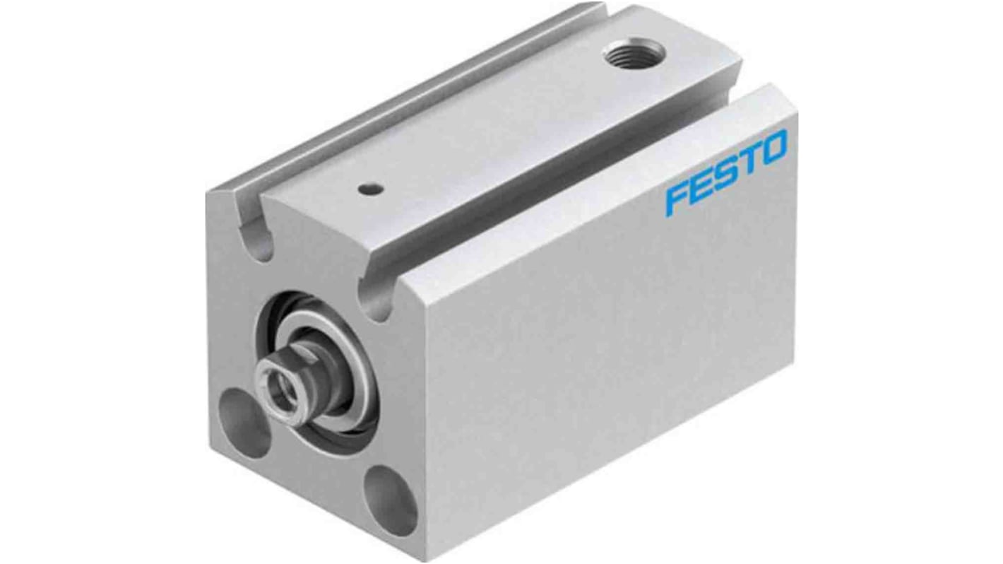 Festo Pneumatic Compact Cylinder - 188081, 12mm Bore, 10mm Stroke, AEVC Series, Single Acting