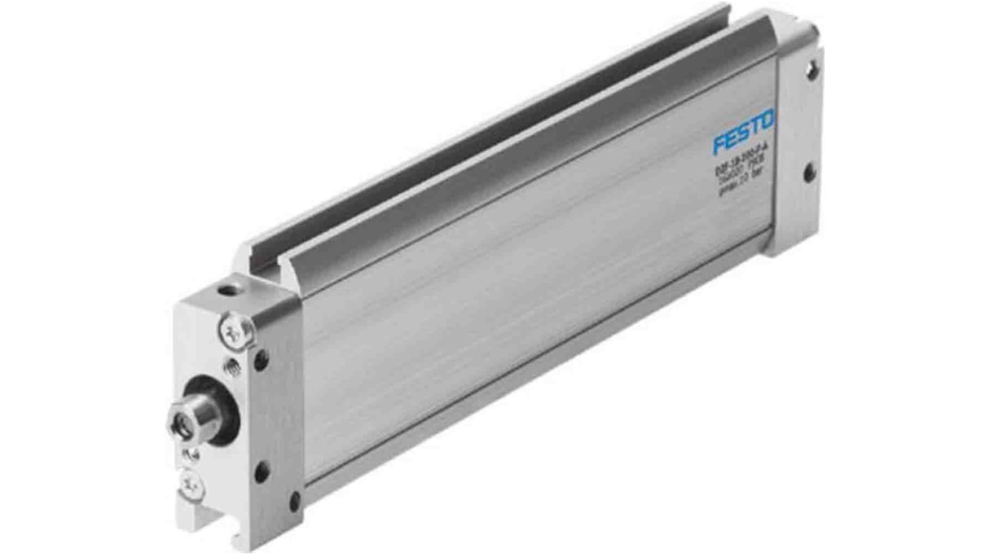 Festo Pneumatic Compact Cylinder - 164016, 18mm Bore, 25mm Stroke, DZF Series, Double Acting