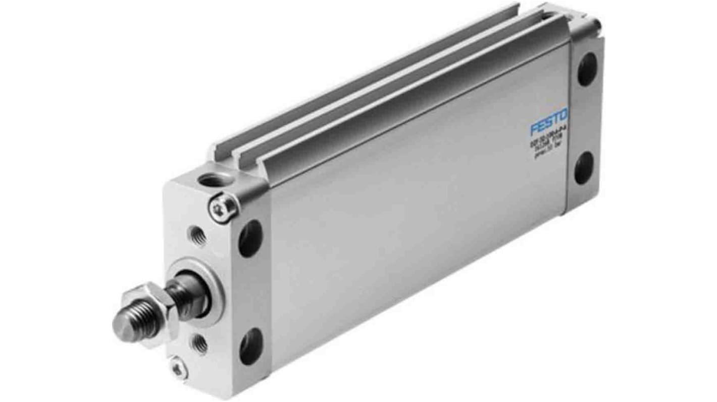 Festo Pneumatic Compact Cylinder - 161250, 25mm Bore, 10mm Stroke, DZF Series, Double Acting