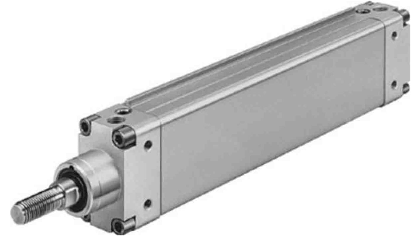 Festo 双作用微型气缸, 25mm行程, 63mm孔径, dzh-63-25-ppv-a系列