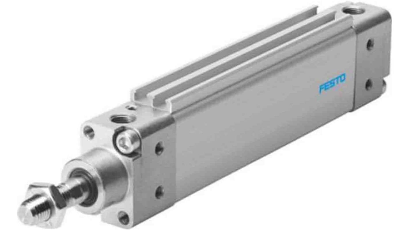 Vérin compact pneumatique Festo Dzh-25-250-PPV-A. 151129 Double Action , alésage de 25mm, course de 250mm