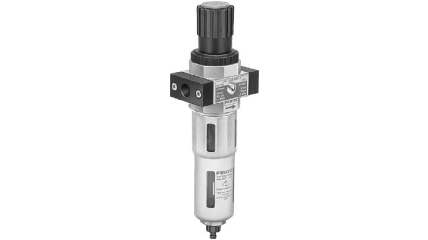 Festo D 192611 5μm Filterregler, Anschluss G1/4 bis 12 bar