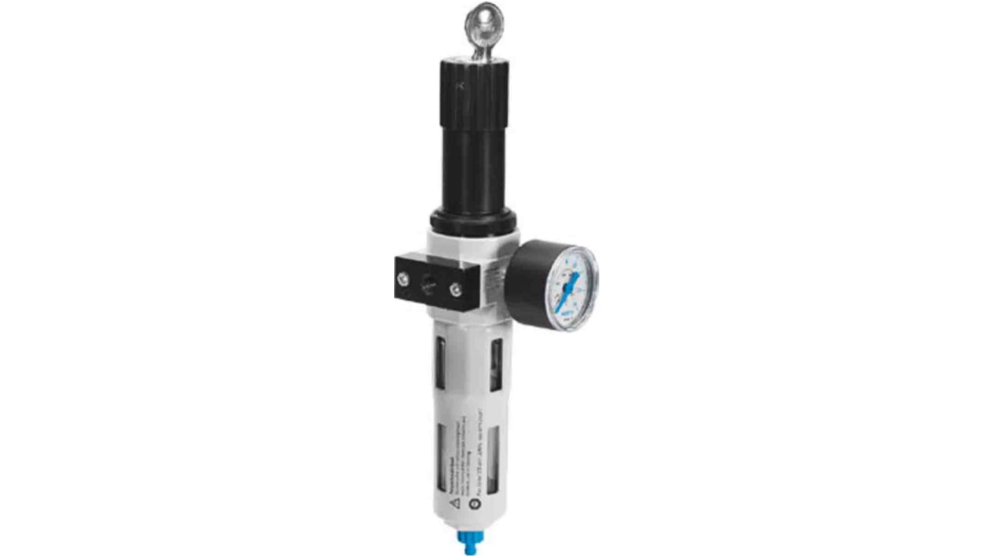 Festo D Filter Regulator, 5μm, G 1/2, Automatic, 12 bar, 194766