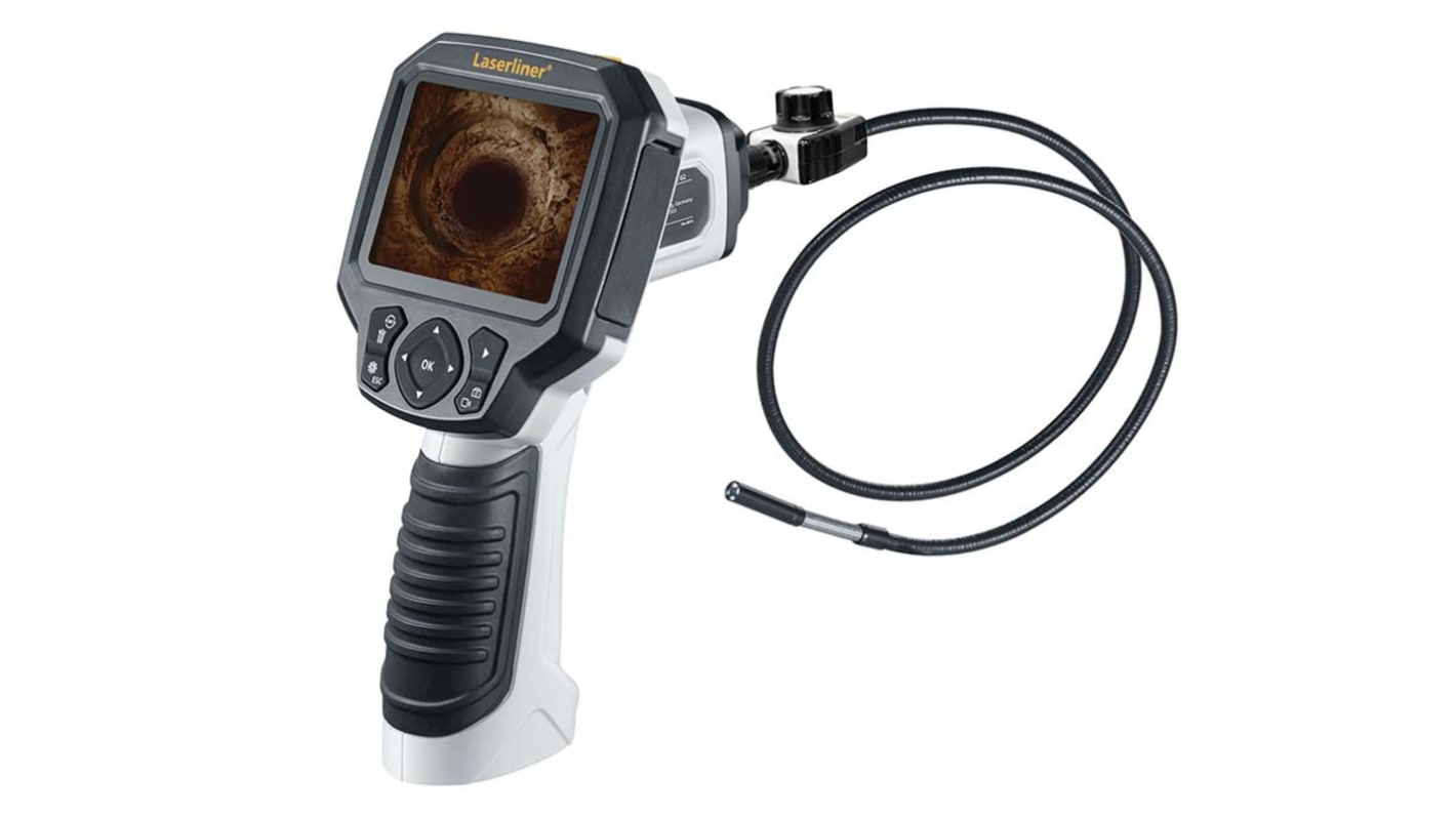 Laserliner 092.914A 7.6mm probe Inspection Camera Kit, 1000mm Probe Length, 640 x 480pixels Resolution, LED Illumination