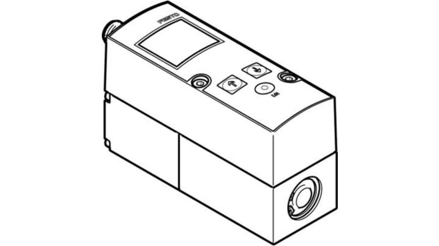 Festo 气动调压阀, 最大输入8bar, 出口压力0.06bar至6bar