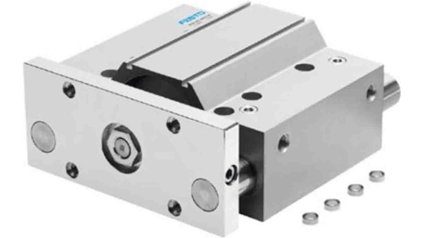 Festo Pneumatic Guided Cylinder - 170960, 80mm Bore, 25mm Stroke, DFM Series, Double Acting